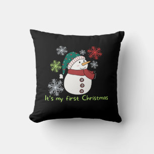 Es ist mein erstes Weihnachten Kissen