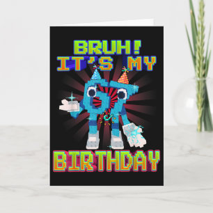 Es ist mein Geburtstag 67 Sechs Sieben 6-7 Lustige Karte