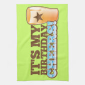 Es ist mein Geburtstag BEIFALL! Biere! Handtuch (Vertikal)
