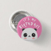 Es ist mein Geburtstag! Button (Vorne & Hinten)