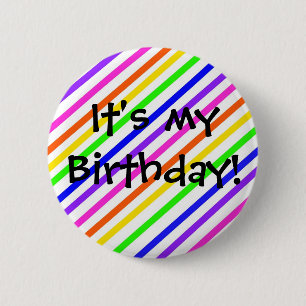 Es ist mein Geburtstag! Button