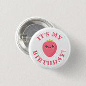 Es ist mein Geburtstag! Button (Vorne & Hinten)