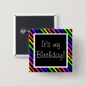 Es ist mein Geburtstag! Button (Vorne & Hinten)