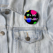 Es ist mein Geburtstag! Button (Beispiel)