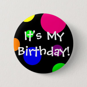 Es ist mein Geburtstag! Button