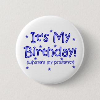 Es ist mein Geburtstag! Button
