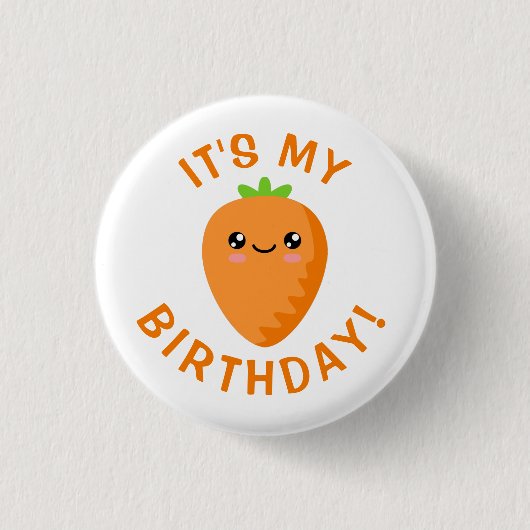 Es ist mein Geburtstag! Button (Vorderseite)