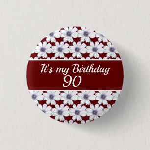 Es ist mein Geburtstag "Custom Birthday" Button