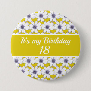 Es ist mein Geburtstag "Custom Birthday" Button