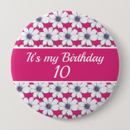 Es ist mein Geburtstag Custom Geburtstag Button