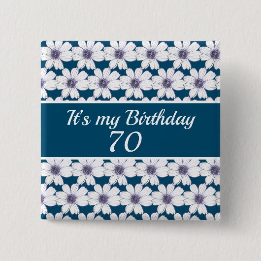 Es ist mein Geburtstag Custom Geburtstag Button (Vorderseite)