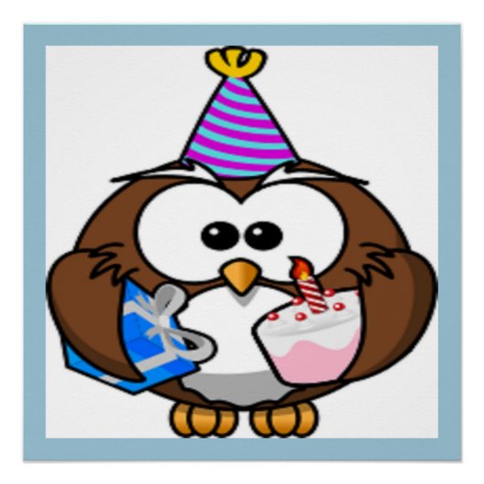 "ES IST MEIN GEBURTSTAG" EIGENTUM POSTER (Vorderseite)