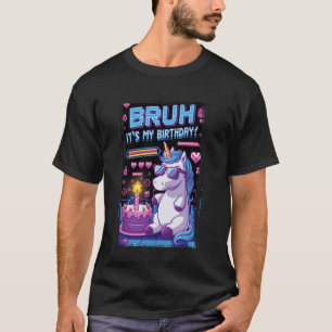 Es ist mein Geburtstag Einhorn Mädchen Familienpar T-Shirt