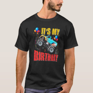 Es ist mein Geburtstag Jungen Monster Truck Auto p T-Shirt
