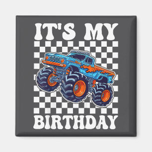 Es ist mein Geburtstag Jungen Monster Truck Geburt Magnet