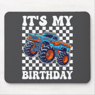 Es ist mein Geburtstag Jungen Monster Truck Geburt Mousepad