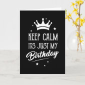 Es ist mein Geburtstag Karte (Gelbe Blume)