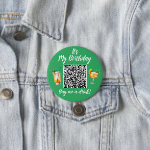 Es ist mein Geburtstag Kauf mir einen QR-Code trin Button