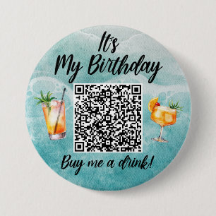 Es ist mein Geburtstag Kaufen Sie mir einen Drink  Button