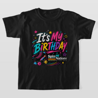 Es ist mein Geburtstag | Kinder T-Shirt | SpinNati