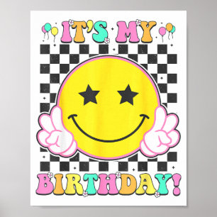 Es ist mein Geburtstag Mädchen Frauen Teenager Kin Poster