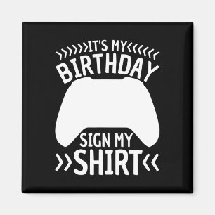 Es ist mein Geburtstag Mein Video Game Bday Party Magnet