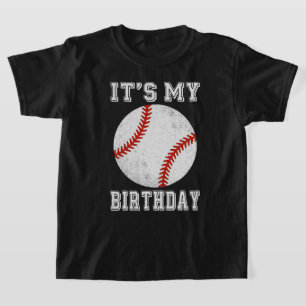 Es ist mein Geburtstags-Baseball-Design T-Shirt