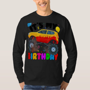 Es ist mein Geburtstagsmonster Truck Car Party Day T-Shirt