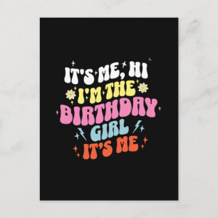 Es ist mein Geburtstagsparty Mädchen Postkarte