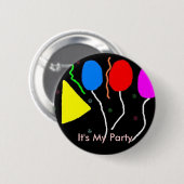 , es ist mein Party Button (Vorne & Hinten)