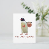 Es ist mein Spiel Postkarte (Stehend Vorderseite)