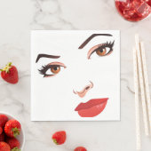 Es ist mein Tag Serviette (Beispiel)