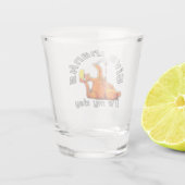 Es ist mein Tag, Truthahn, gib Dank Schnapsglas (Rückseite)