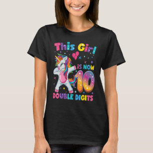 Es ist mein zehnter Geburtstag, dieses Mädchen ist T-Shirt