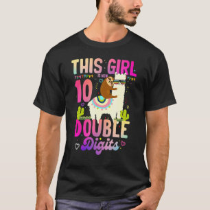 Es ist mein zehnter Geburtstag, dieses Mädchen ist T-Shirt