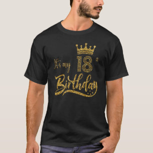 Es ist meine 18. Geburtstagsfrau Niedlichen Frauen T-Shirt