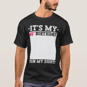 Es ist meine 40. Geburtstagsparty 40 Jahre alt T-Shirt