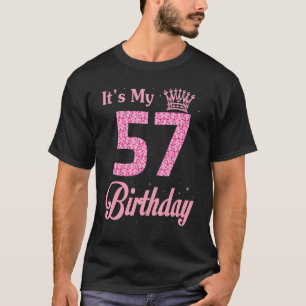 Es ist meine 57-jährige Königin Geburtstag glückli T-Shirt