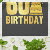 Es ist meine 60. Party Geschirrtuch (Gefaltet)