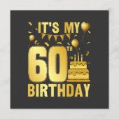 Es ist meine 60. Party Programm (Vorderseite)