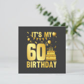 Es ist meine 60. Party Programm (Stehend Vorderseite)
