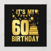 Es ist meine 60. Party Programm (Rückseite)
