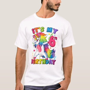Es ist meine 6. Geburtstagsfeier 6 Jahre alt Cute T-Shirt
