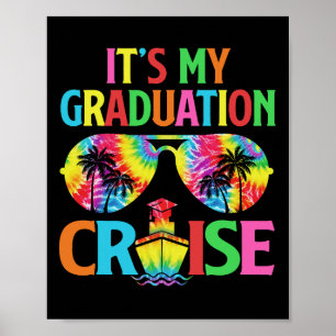 Es ist meine Abschlussfahrt Graduierten-Kreuzfahrt Poster