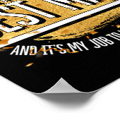 Es ist meine Aufgabe, ihn aus dem Gefängnis Trauze Poster (Ecke)