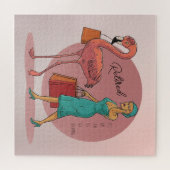 Es ist meine Aufgabe, Pink Flamingo zu kaufen Puzzle (Horizontal)