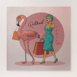 Es ist meine Aufgabe, Pink Flamingo zu kaufen Puzzle