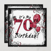 Es ist meine Einladung zur Geburtstagsfeier (Vorne/Hinten)