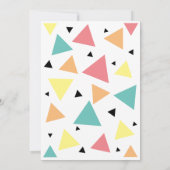 Es ist meine Geburtstagsfeier! personalisiert Einladung (Rückseite)