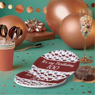 Es ist meine Geburtstagsparty Custom Birthday Part Pappteller